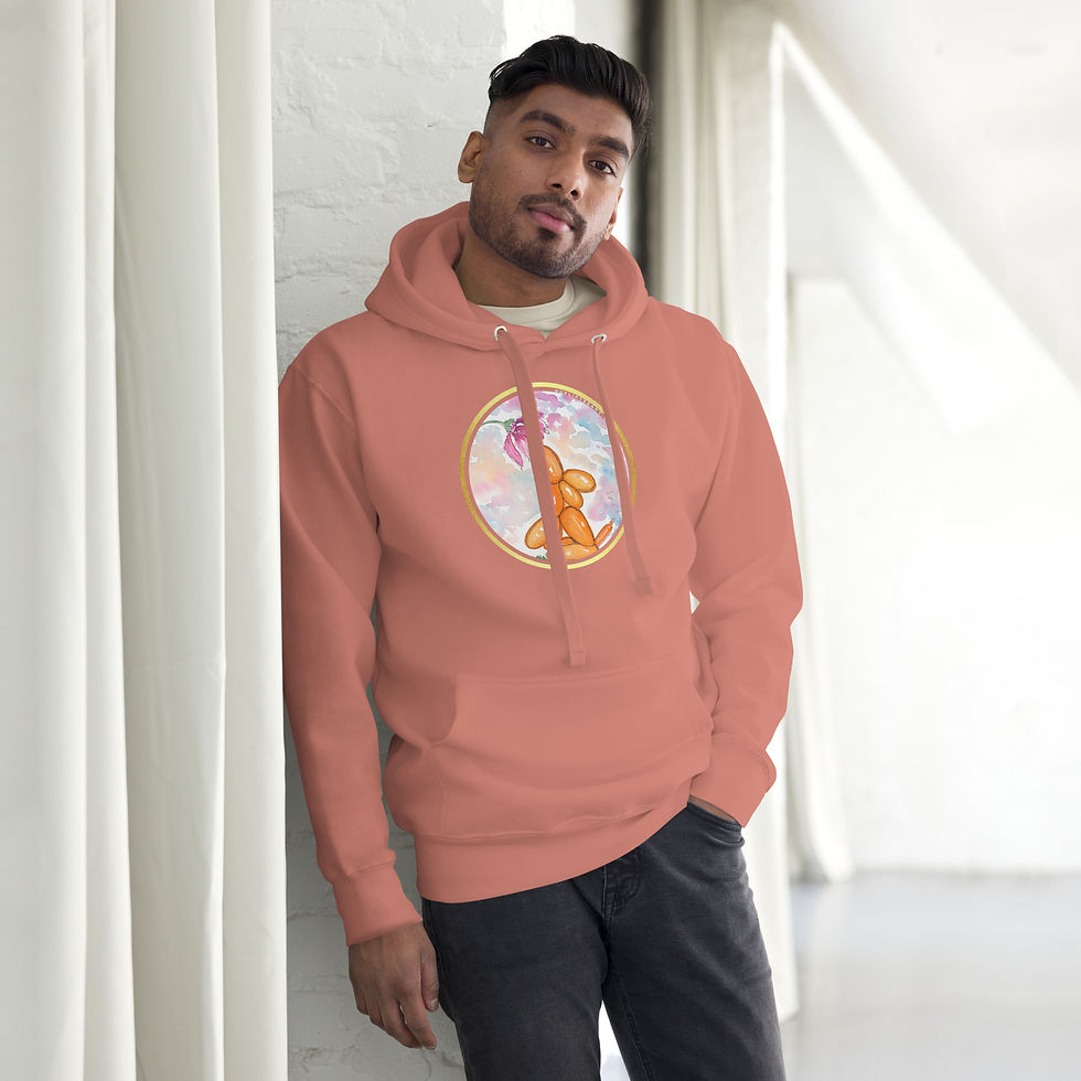 Thumbnail: "Inflated Serenity" Unisex Hoodie