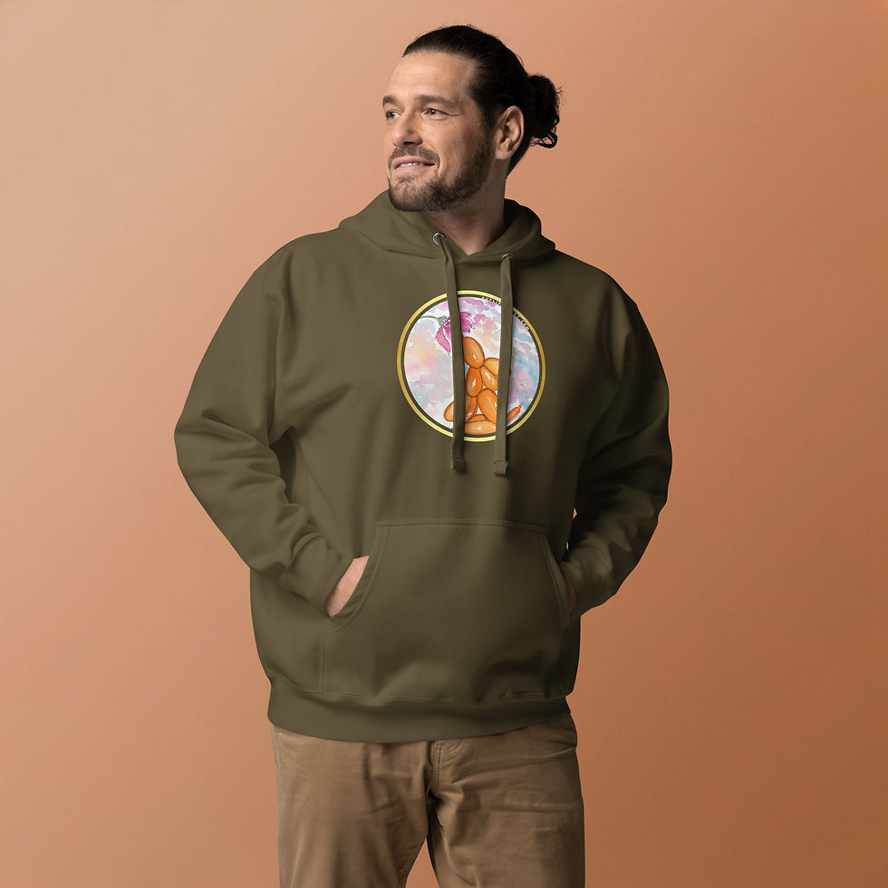 Thumbnail: "Inflated Serenity" Unisex Hoodie