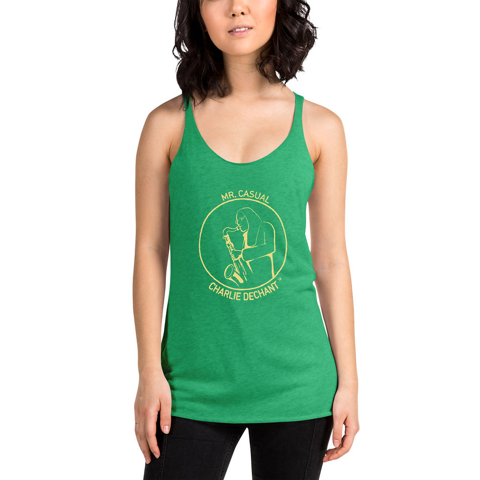 Thumbnail: "Mr. Casual" Women's Racerback Tank
