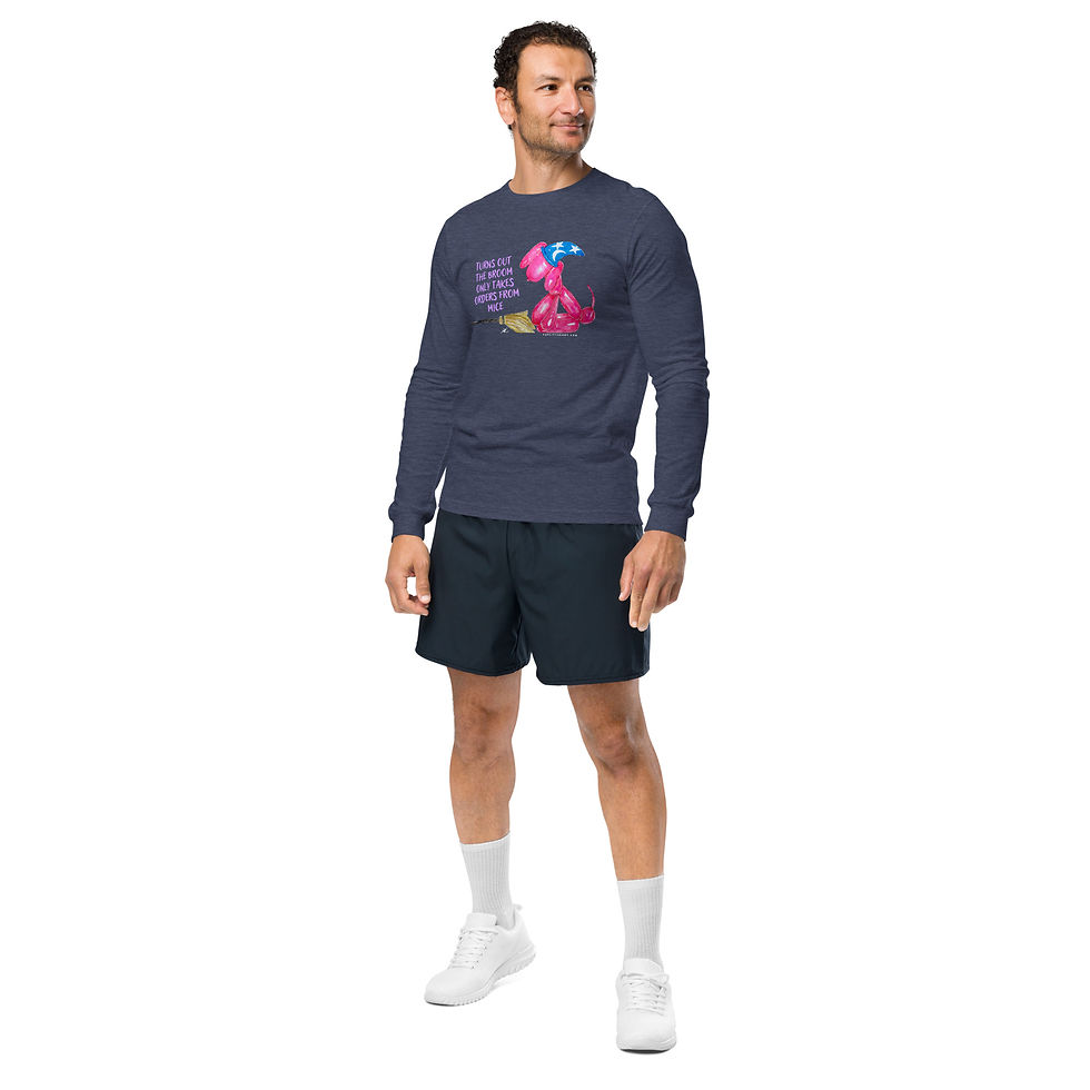 Thumbnail: "Sorcerer's Puprentice" Unisex Long Sleeve Tee