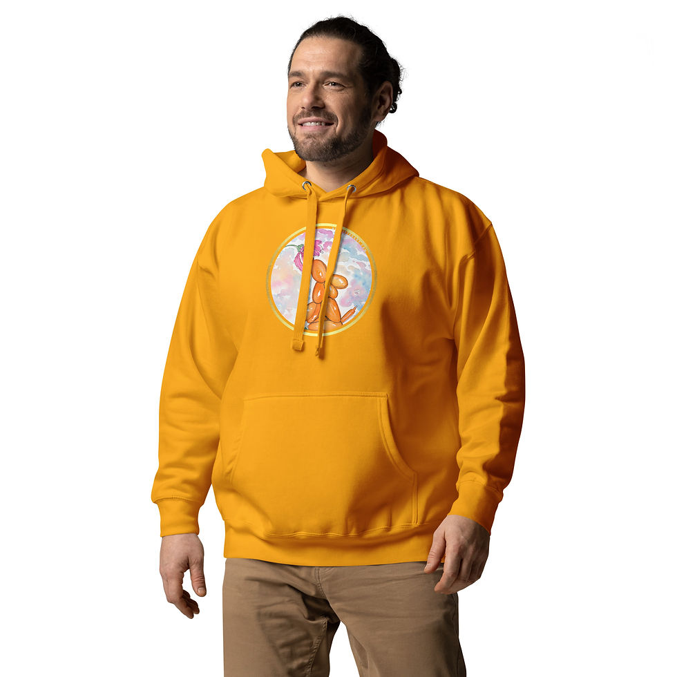 Thumbnail: "Inflated Serenity" Unisex Hoodie