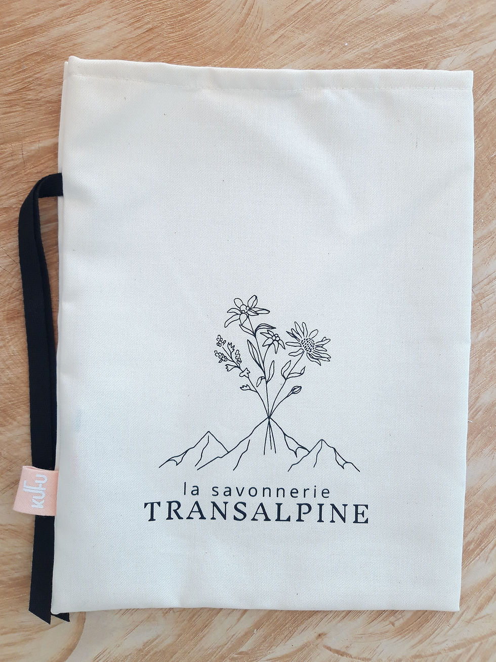 Miniature : Pochette coton sérigraphiée