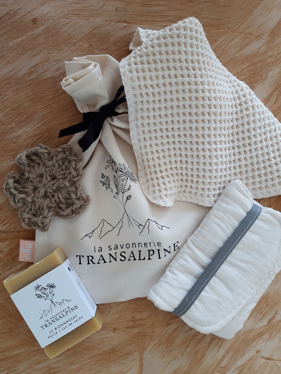 Miniature : Coffret "Naissance" - Nid d'abeille
