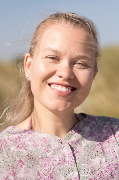 Sara Skei Munkner, a yoga teacher, drama teacher, actress and director