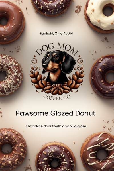 Dog Mom Coffee Co. - Pawsome Glazed Donut