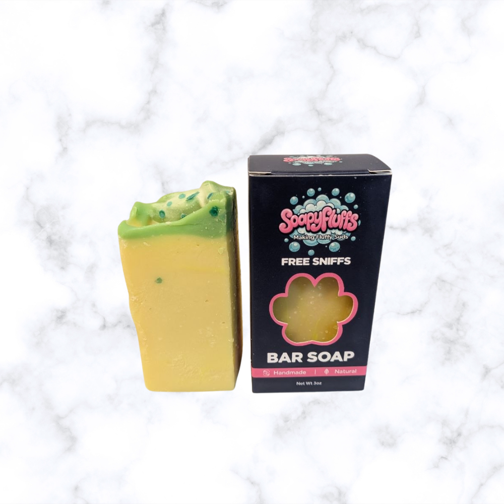 Pineapple Whip Tallow Soap - Tropical Scented & Coconut-Free Moisturizing Bar