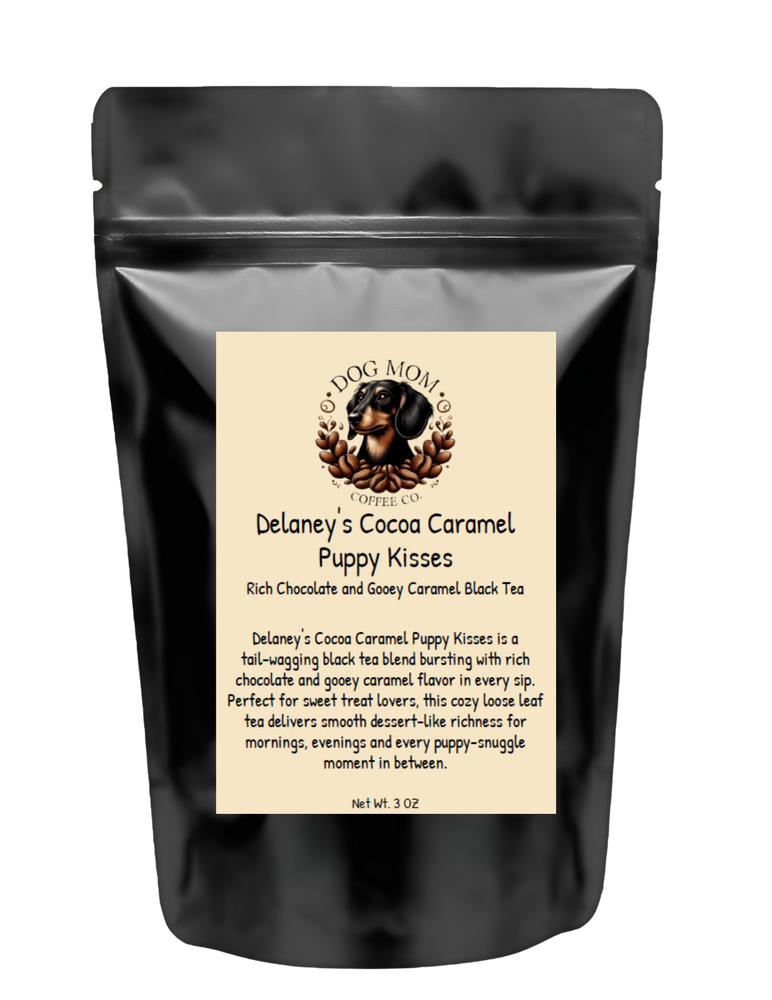 Dog Mom Tea Co. - Delaney's Cocoa Caramel Puppy Kisses