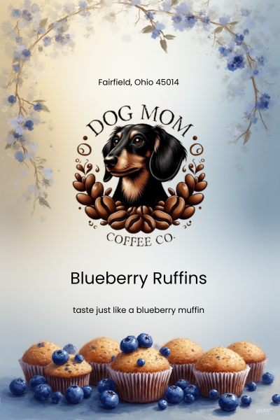 Dog Mom Coffee Co. - Blueberry Ruffins