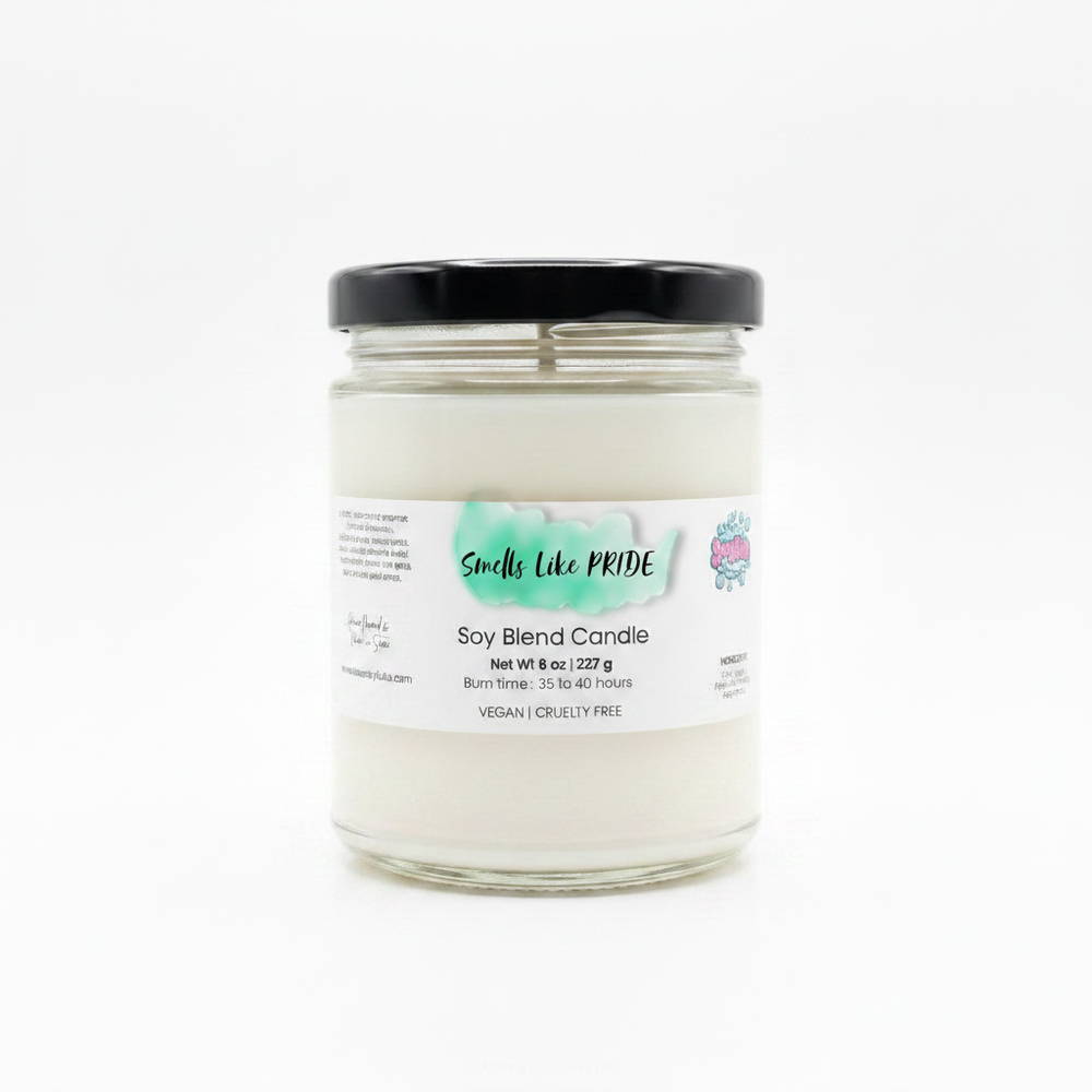 Smells Like PRIDE Soy Candle – Fruity & Sweet | Gummy Bear