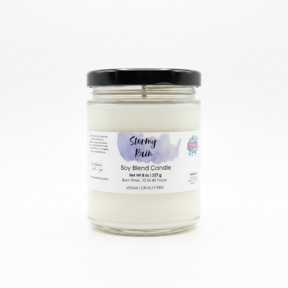 Stormy Rain | Wisteria & Musk Soy Candle