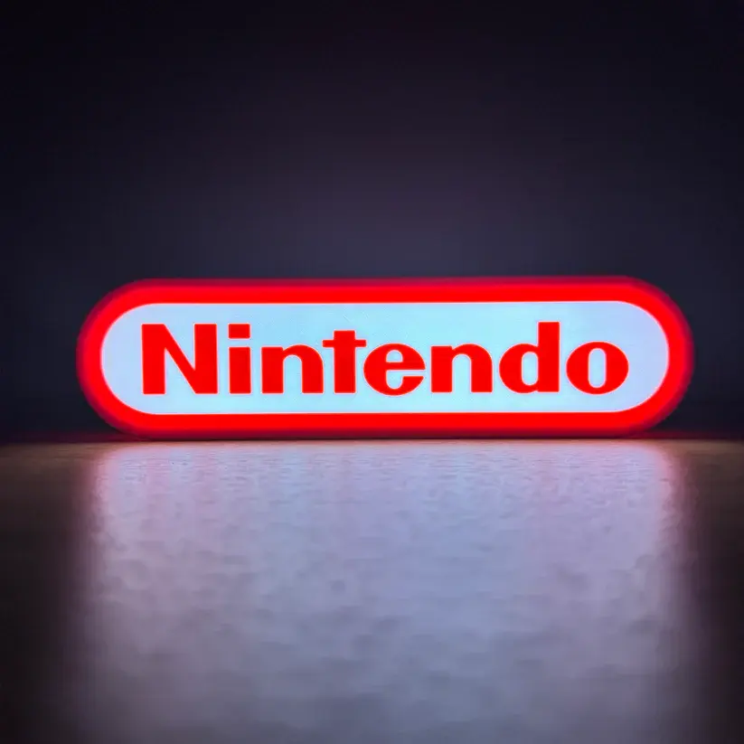 Thumbnail: Classic Nintendo Logo Lightbox