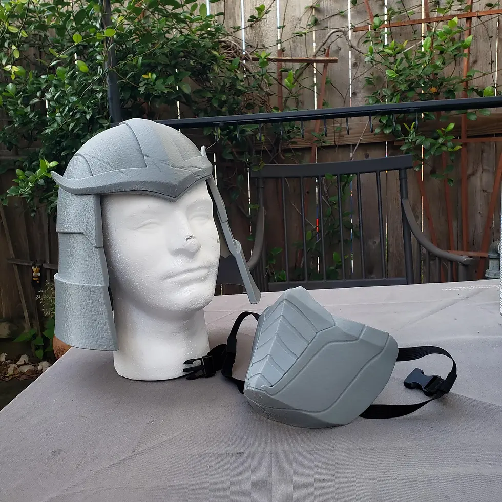 Thumbnail: TMNT Ninja turtles Shredder 3D Printed Classic Helmet