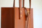 handmade leather tote bag. full grain, vegetable tanned, italian. hand stitched.