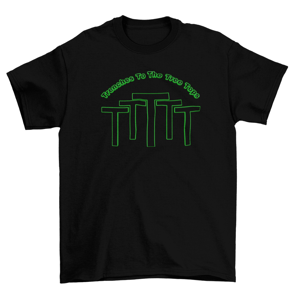 Thumbnail: Trenches to the Tree top T-shirts