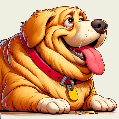 Como reconhecer e tratar a obesidade em um golden retriever?