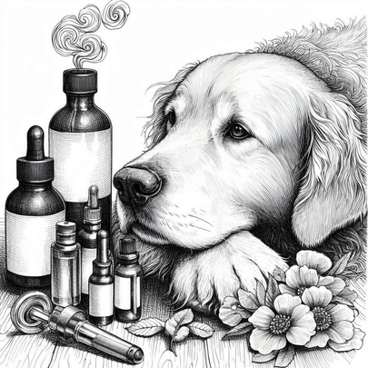 Os benefícios da aromaterapia para golden retrievers
