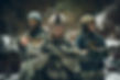 Armed Soldiers Outdoors