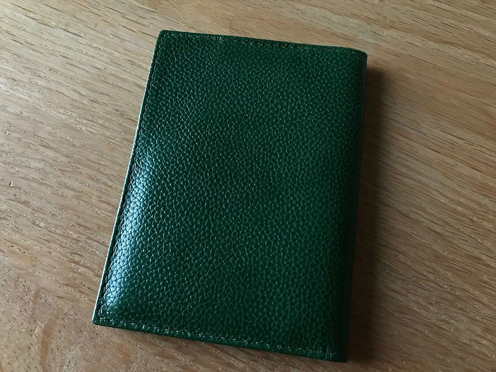 Thumbnail: Rolex Green Leather Card Holder