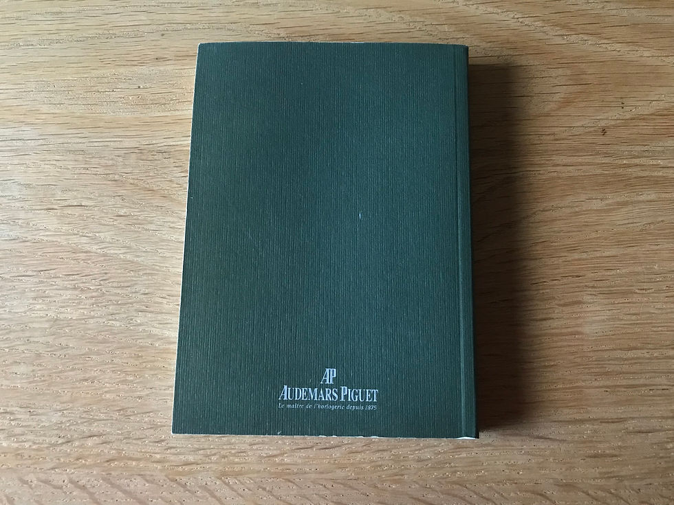 Thumbnail: AUDEMARS PIGUET Royal Oak Offshore Guarantee Certificate