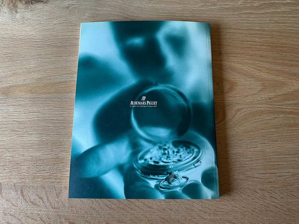 Thumbnail: Audemars Piguet Edition Nº 1 Catalogue — Spanish