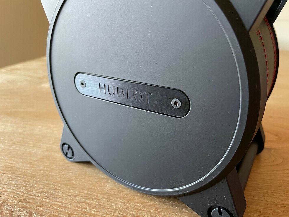 Thumbnail: Hublot Black Leather Rotatory Case