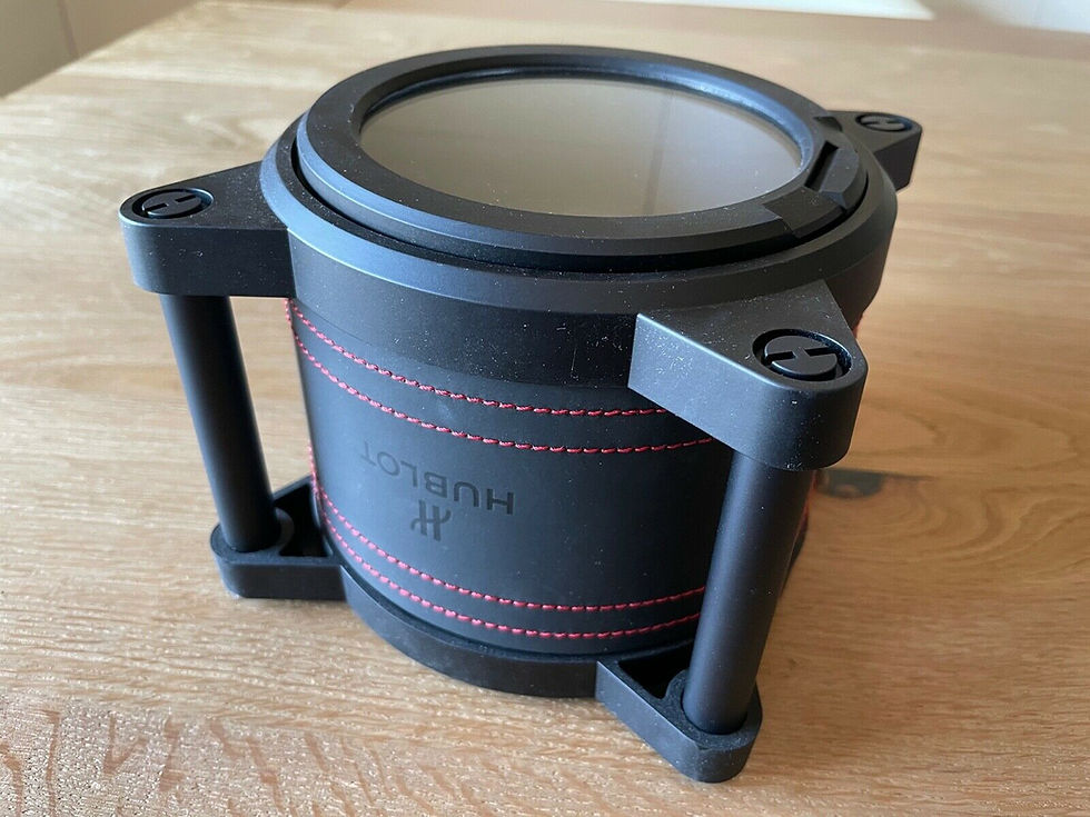 Thumbnail: Hublot Black Leather Rotatory Case