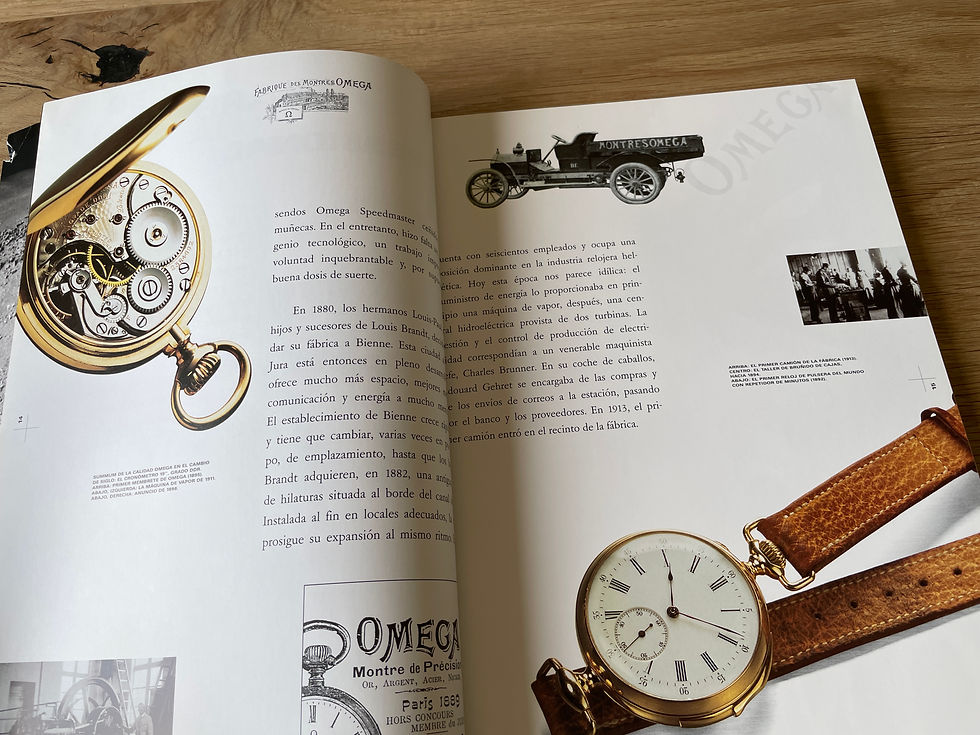 Thumbnail: Omega Speedmaster Moon Watch History Book — Spanish