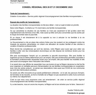 Familles monoparentales