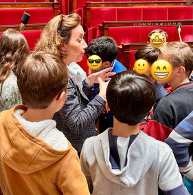 Visite des élèves de l'école Pierre Corneille