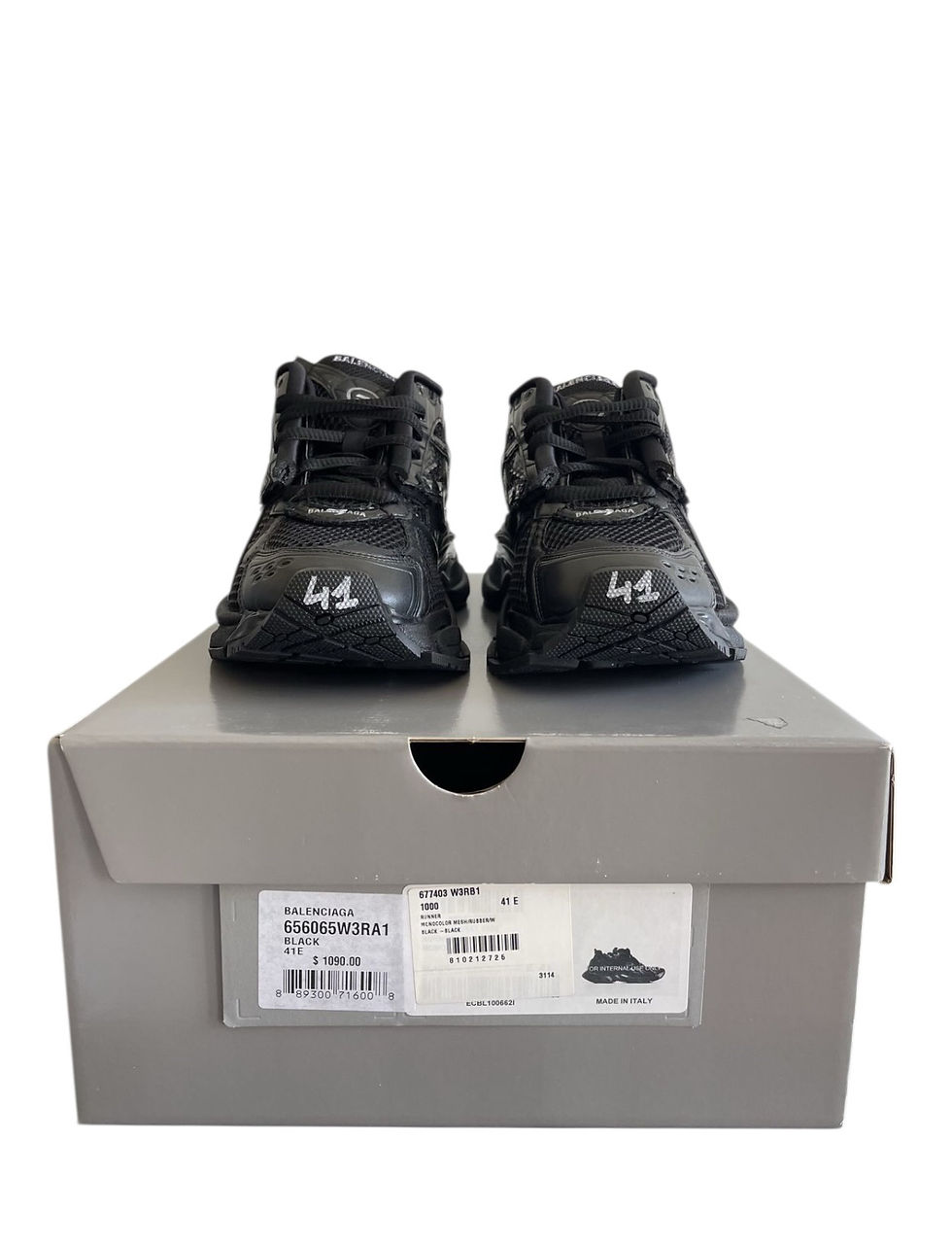 縮圖：Balenciaga Runner Sneaker Black