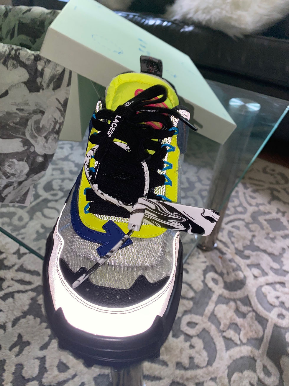 Miniatura: Off-White Odsy-1000 (Green/Blue)