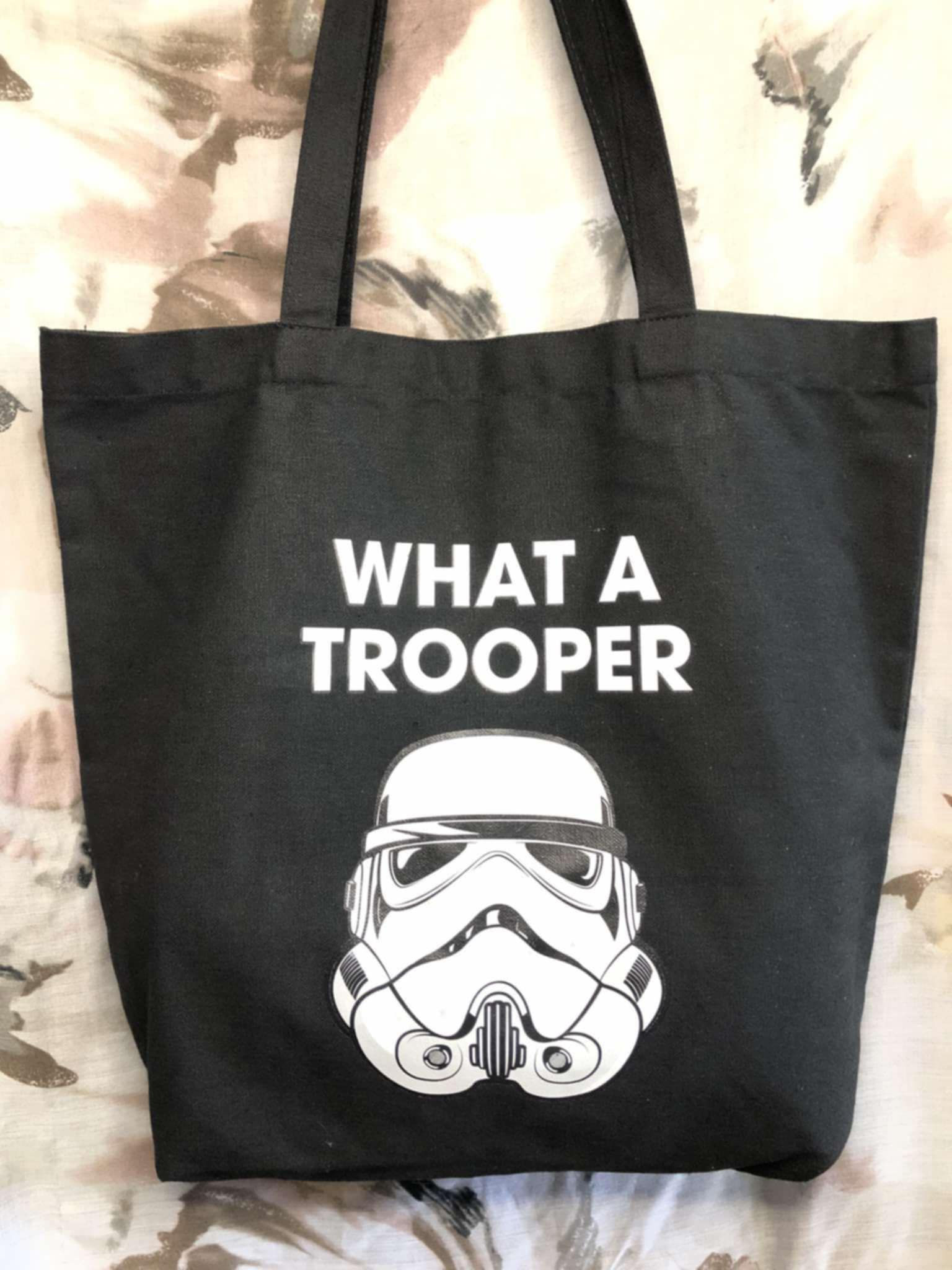 Star Wars What A Trooper Tote Bag