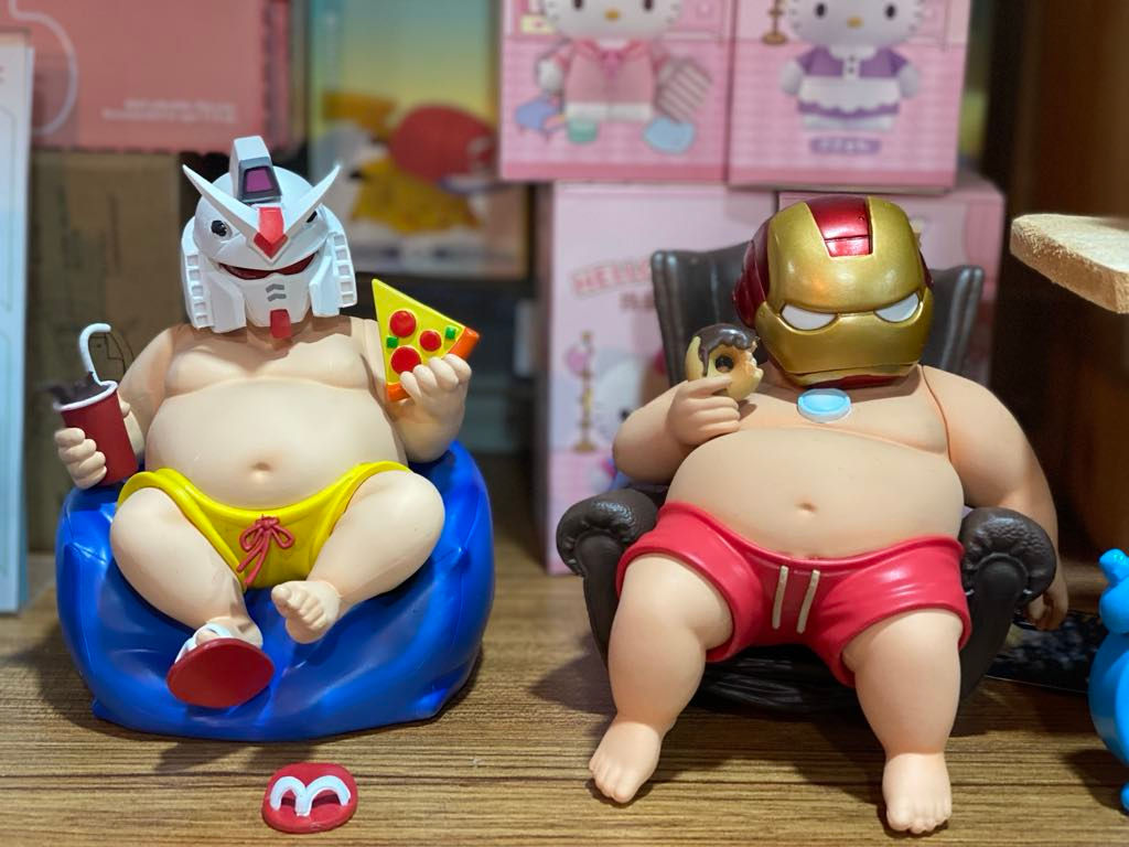 Retired Gundam & Retired Iron Man