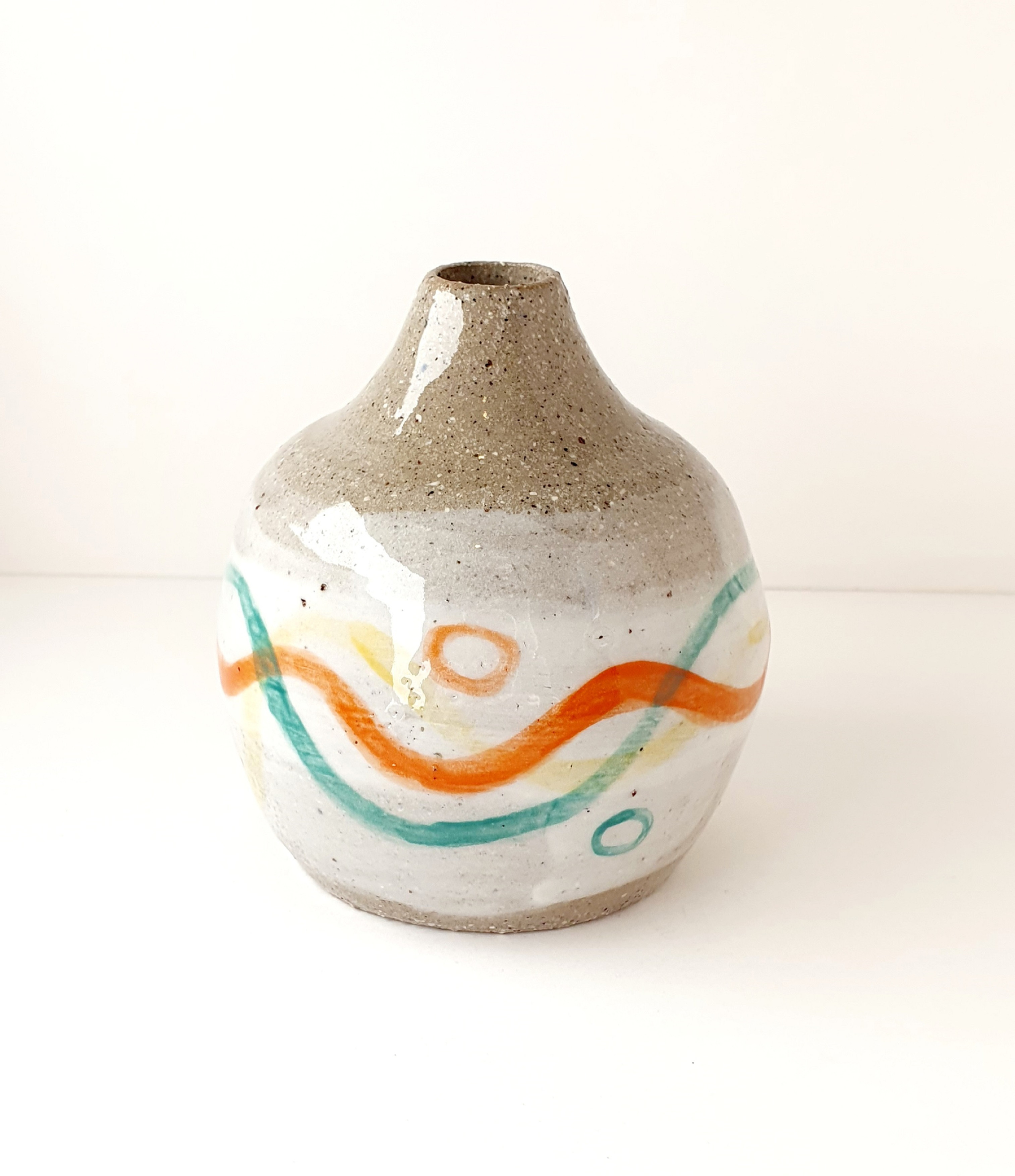 Wheel Thrown Bud Vase