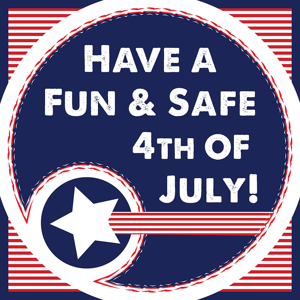 4TH OF JULY BUTTON