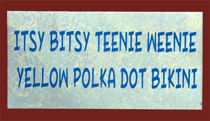 ITSY BITSY TEENIE WEENIE TILE