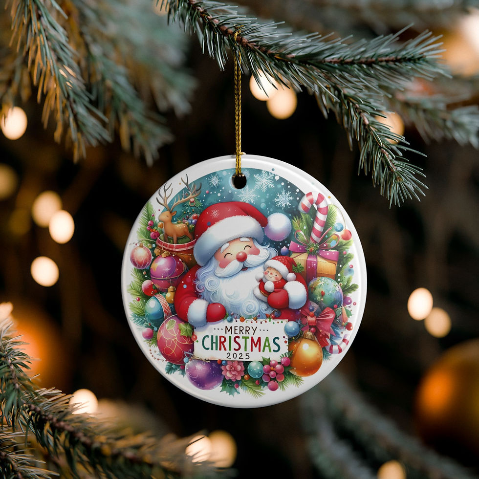 Thumbnail: Santa Claus ornament, 