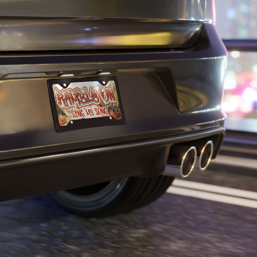 Thumbnail: Car's license plate: 