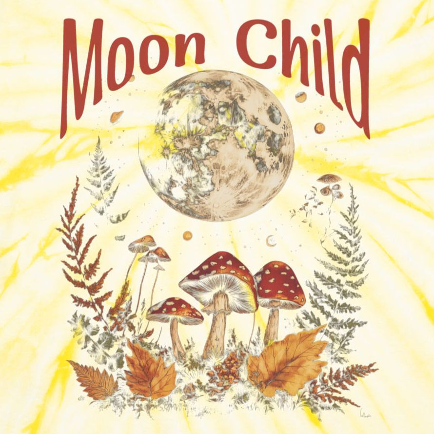Moon Child Tie-Dye Tee, Cyclone