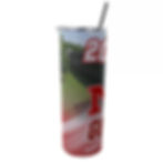 Thumbnail: Marshall IL HS GRAD Glitter Tumbler W Straw 20oz