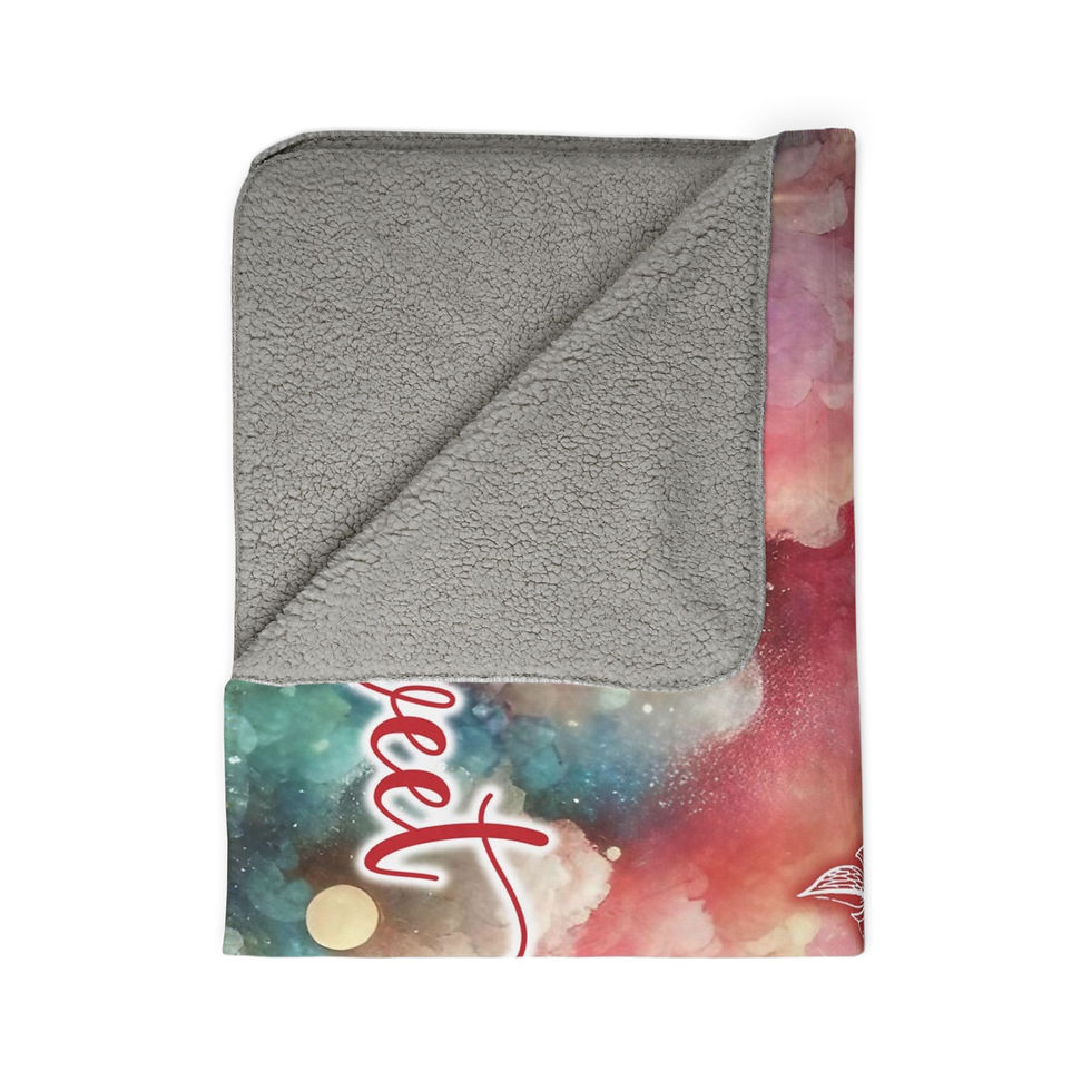 Thumbnail: Cozy blanket with the word 