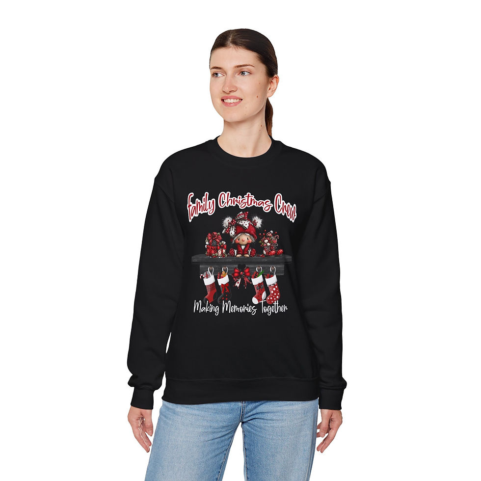 Thumbnail: Woman wearing black sweatshirt with text 