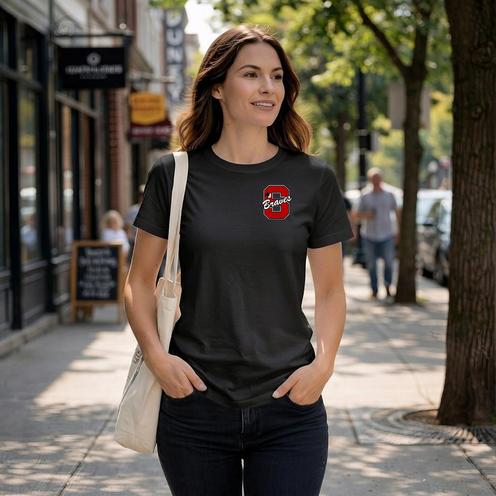 Thumbnail: Terre Haute South Senior 2027 Heavyweight T-Shirt Printed in USA