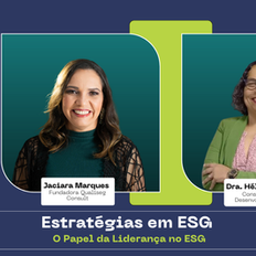 Perdeu nossa live sobre ESG? Assista agora no YouTube!