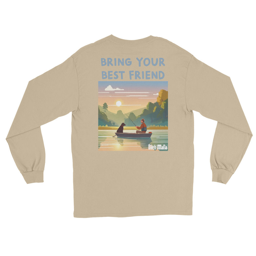 Best Friend Fishing Long Sleeve