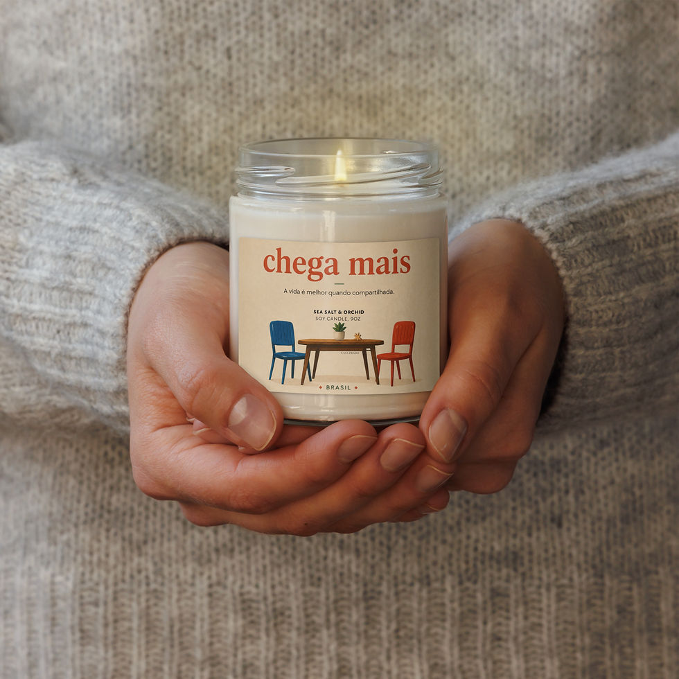 Thumbnail: Chega Mais - sea salt & orchid Soy Candle, 9oz 