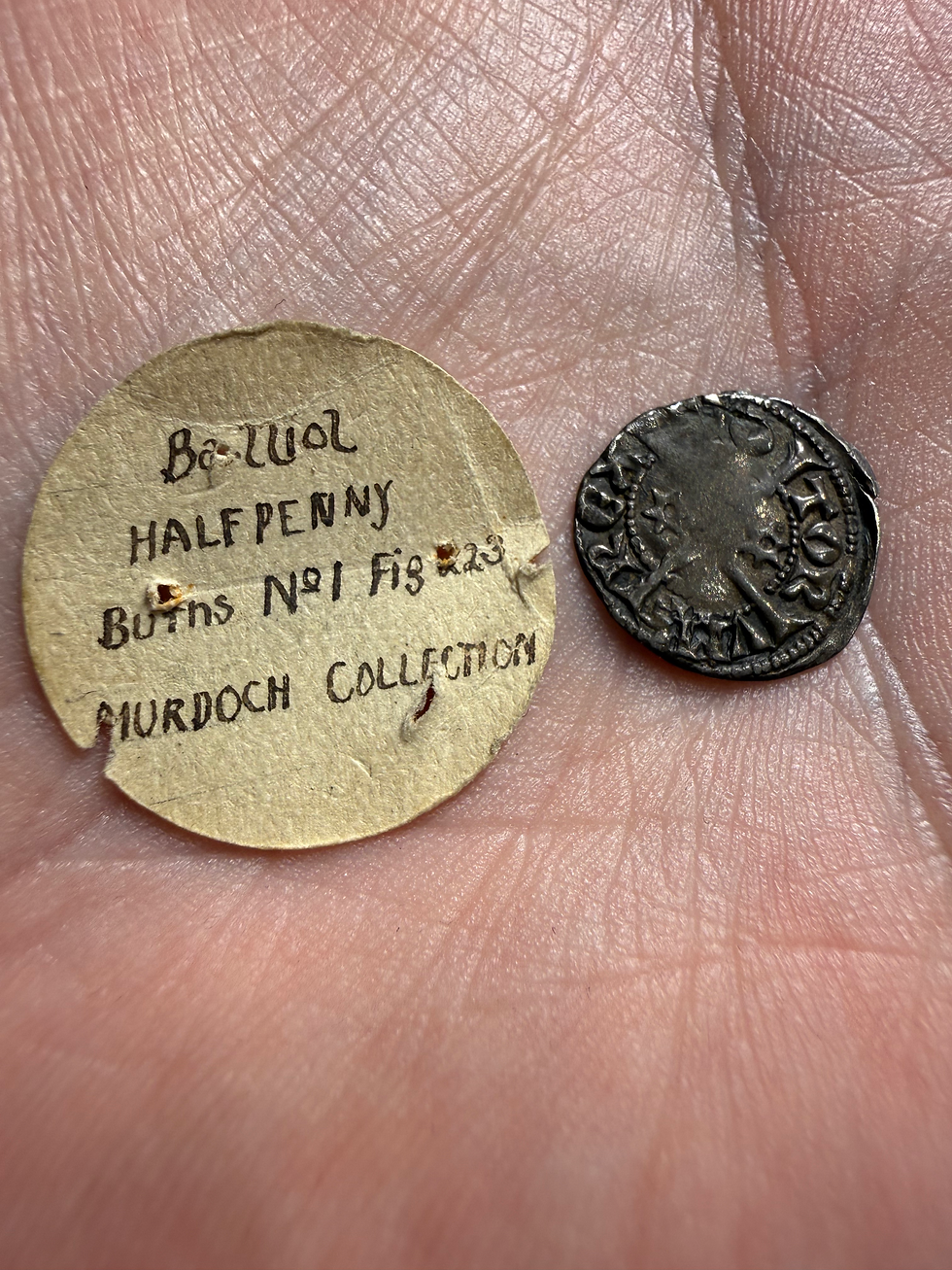 Thumbnail: John Balliol Scottish Half Penny 