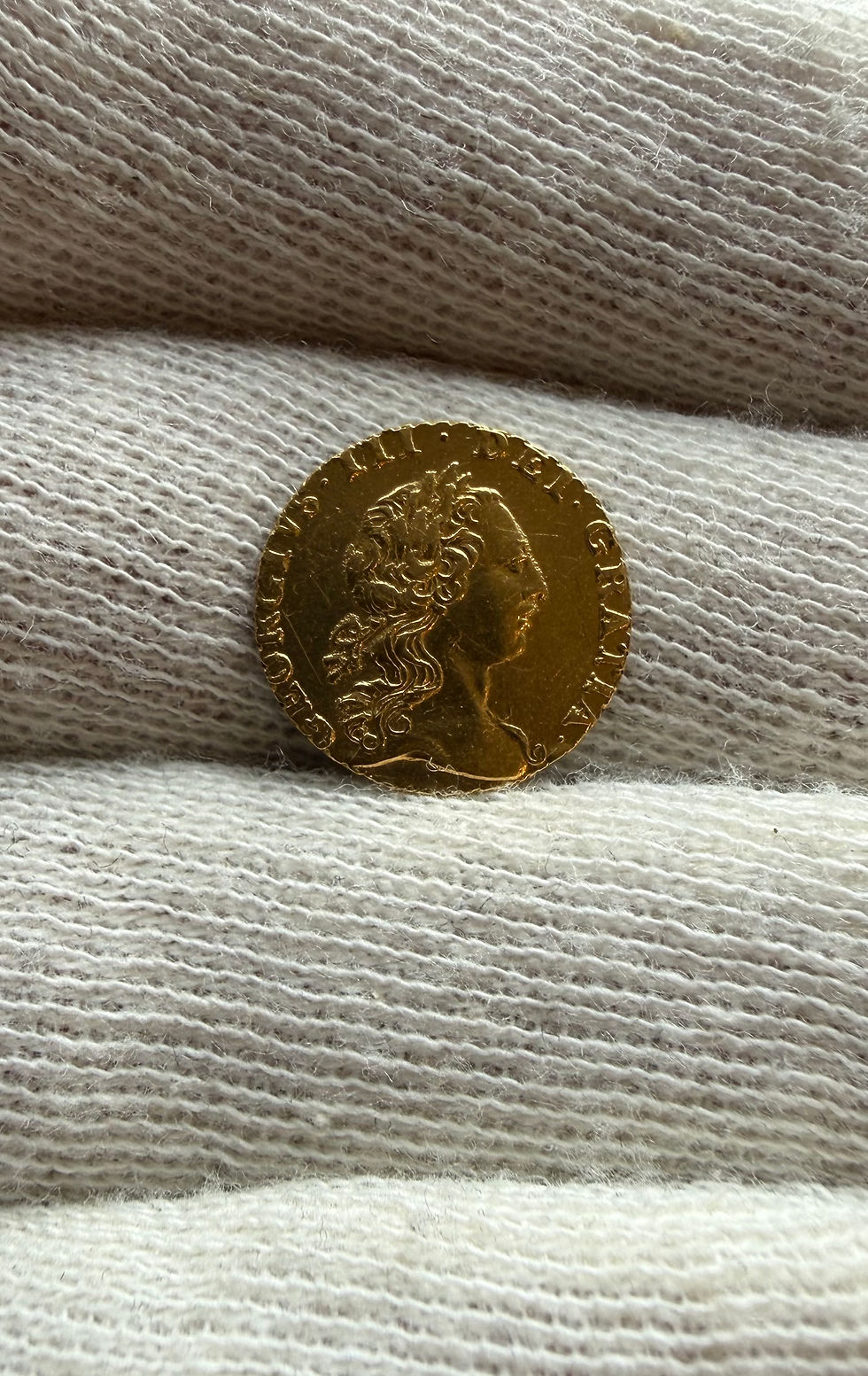 Thumbnail: 1762 George III Quarter Guinea