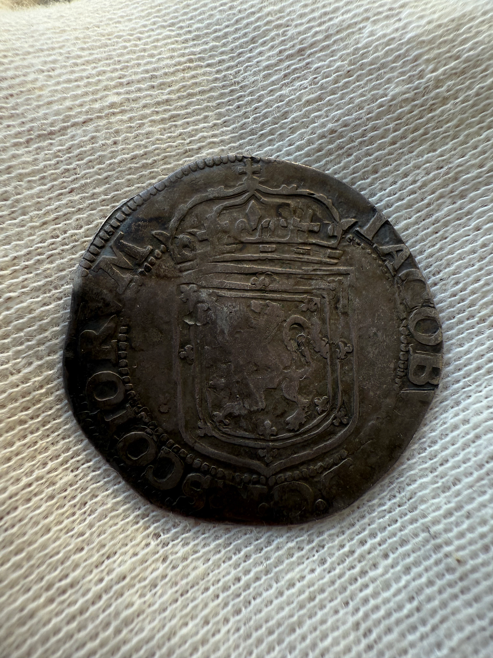 Thumbnail: 1602 James VI Thistle Merk