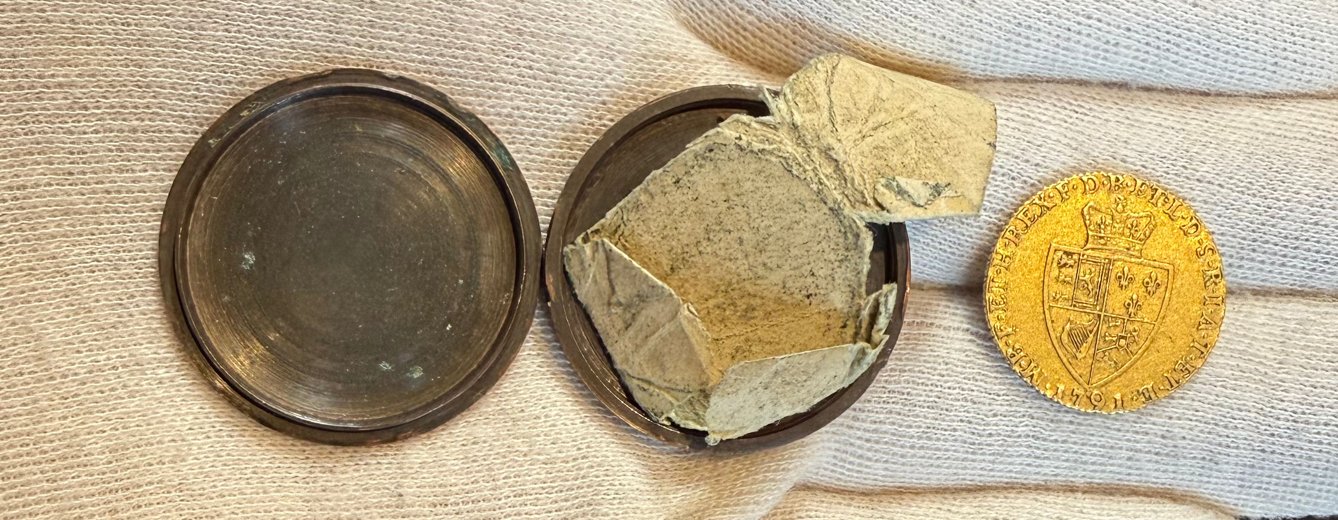 Guinea Inside a Penny 